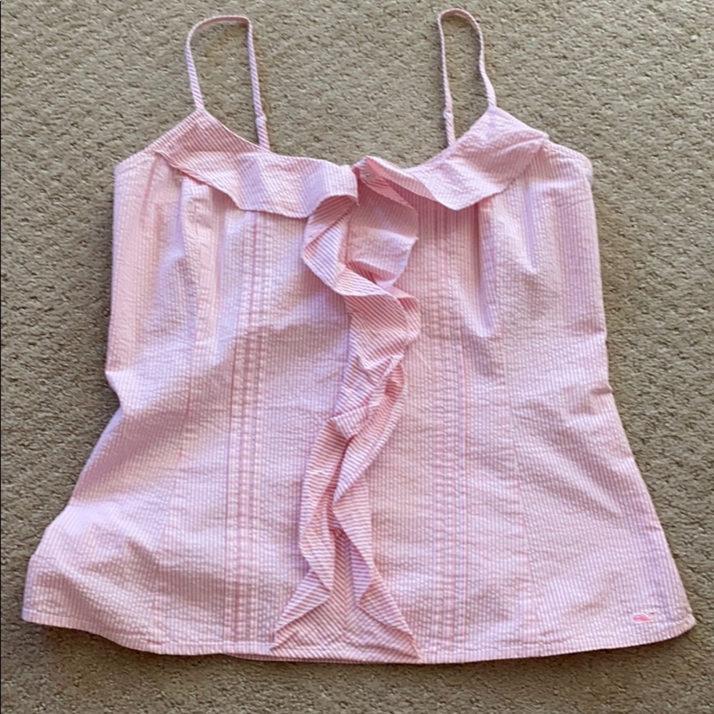 Vineyard Vines Seersucker Tank Top